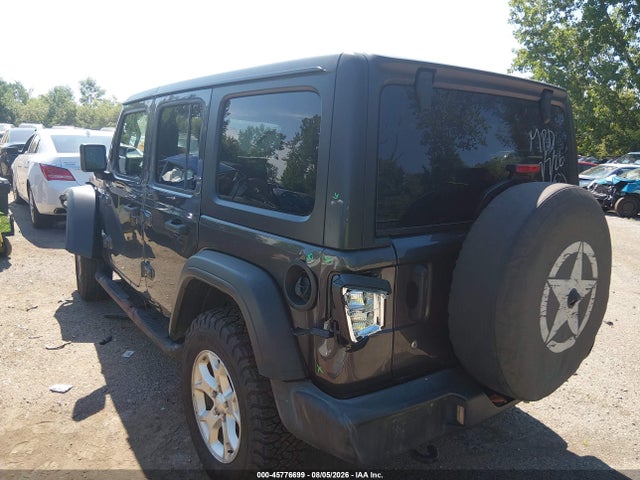 Продажа на аукционе авто 2018 Jeep Wrangler Unlimited Sport 4x4, vin: 1C4HJXDG1JW261054, номер лота: 45776699
