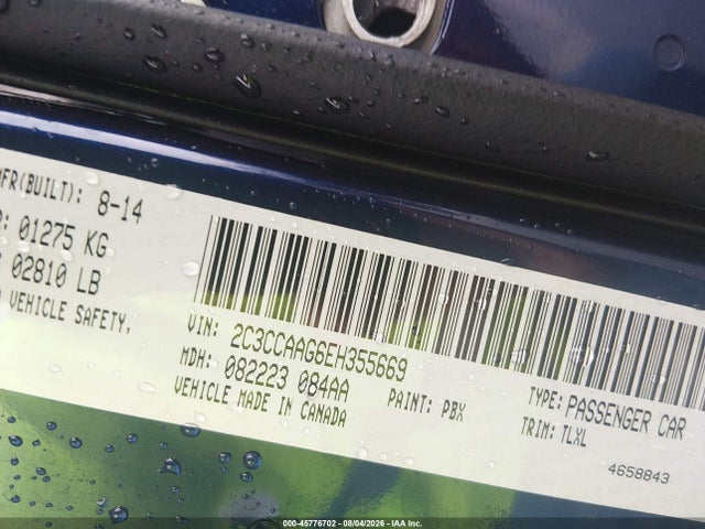 Aukcja sprzedaży 2014 Chrysler 300, vin: 2C3CCAAG6EH355669, numer aukcji: 45776702