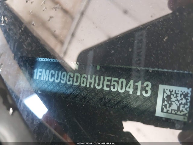 Ford ESCAPE SE 2017 1FMCU9GD6HUE50413 Image 9