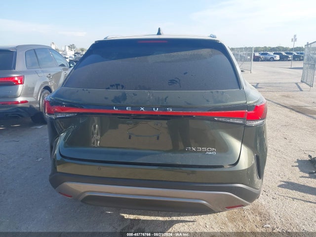 45776766 :رقم المزاد ، 2T2BBMCA5RC040698 vin ، 2024 Lexus Rx 350h Luxury مزاد بيع