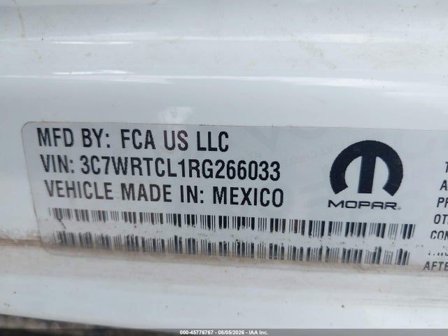 Aukcja sprzedaży 2024 Ram 3500 Chassis Tradesman/slt/laramie/limited, vin: 3C7WRTCL1RG266033, numer aukcji: 45776767