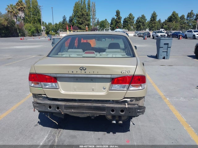 2002 Infiniti G20 Luxury მანქანა იყიდება აუქციონზე, vin: JNKCP11A82T502289, აუქციონის ნომერი: 45776826