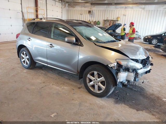 45776874 :رقم المزاد ، JN8AZ1MW9AW104679 vin ، 2010 Nissan Murano Sl مزاد بيع