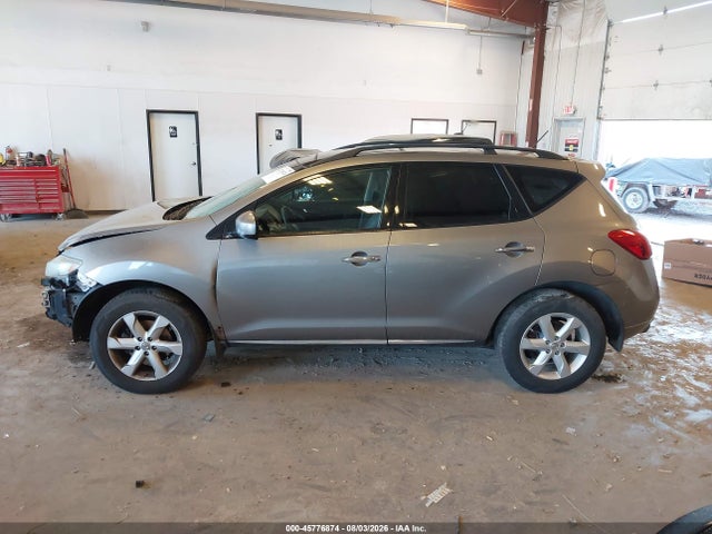 45776874 :رقم المزاد ، JN8AZ1MW9AW104679 vin ، 2010 Nissan Murano Sl مزاد بيع