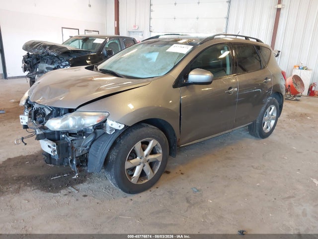 45776874 :رقم المزاد ، JN8AZ1MW9AW104679 vin ، 2010 Nissan Murano Sl مزاد بيع
