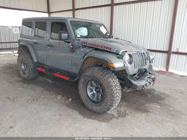 2021 Jeep Wrangler Unlimited Rubicon 4x4 მანქანა იყიდება აუქციონზე, vin: 1C4JJXFM9MW656785, აუქციონის ნომერი: 45776924