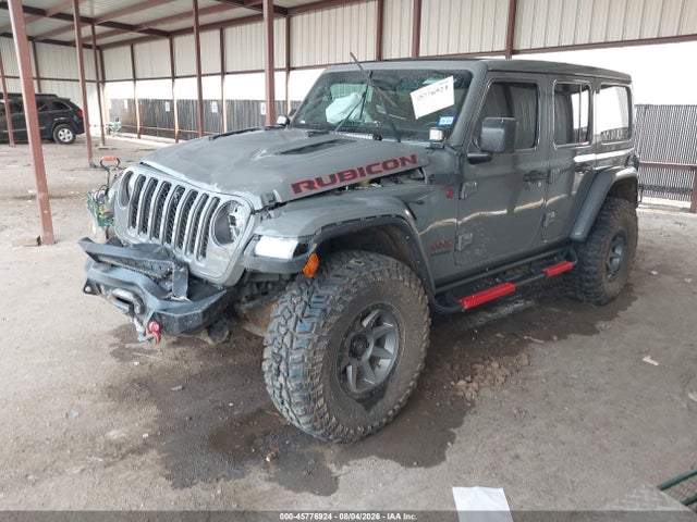 2021 Jeep Wrangler Unlimited Rubicon 4x4 მანქანა იყიდება აუქციონზე, vin: 1C4JJXFM9MW656785, აუქციონის ნომერი: 45776924
