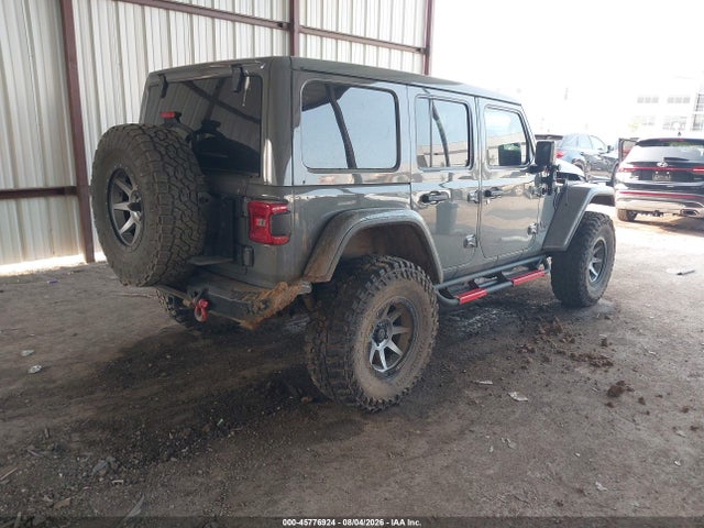 2021 Jeep Wrangler Unlimited Rubicon 4x4 მანქანა იყიდება აუქციონზე, vin: 1C4JJXFM9MW656785, აუქციონის ნომერი: 45776924