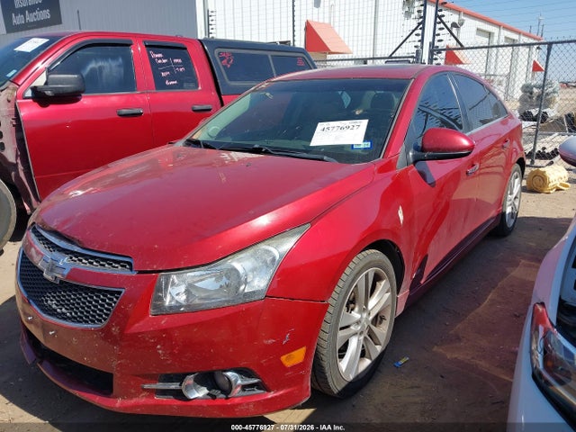 45776927 :رقم المزاد ، 1G1PG5SB7E7359813 vin ، 2014 Chevrolet Cruze Ltz مزاد بيع