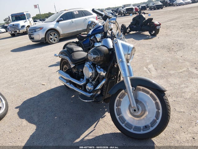 45776970 :رقم المزاد ، 1HD1YFJ14JC074849 vin ، 2018 Harley-davidson Flfb Fatboy مزاد بيع