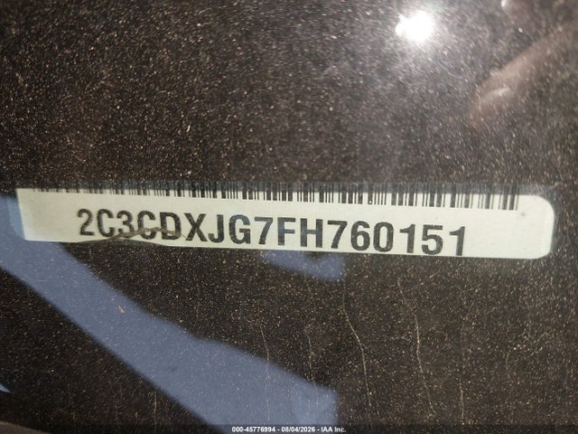Aukcja sprzedaży 2015 Dodge Charger Sxt, vin: 2C3CDXJG7FH760151, numer aukcji: 45776994