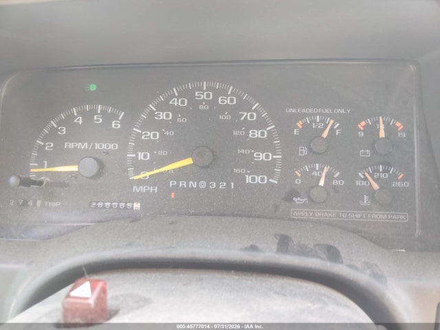 Aukcja sprzedaży 1997 Gmc Sierra 1500 Sl Wideside, vin: 2GTEK19R9V1523648, numer aukcji: 45777014