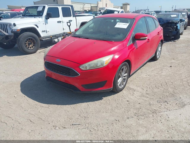 2015 Ford Focus Se მანქანა იყიდება აუქციონზე, vin: 1FADP3K2XFL224483, აუქციონის ნომერი: 45777060