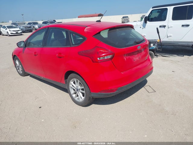 2015 Ford Focus Se მანქანა იყიდება აუქციონზე, vin: 1FADP3K2XFL224483, აუქციონის ნომერი: 45777060