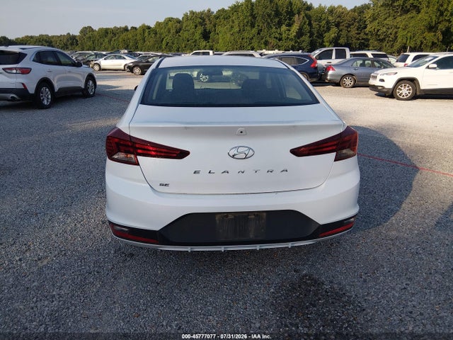 2020 Hyundai Elantra Se მანქანა იყიდება აუქციონზე, vin: 5NPD74LF5LH610763, აუქციონის ნომერი: 45777077
