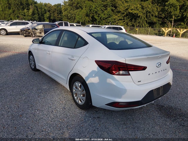 2020 Hyundai Elantra Se მანქანა იყიდება აუქციონზე, vin: 5NPD74LF5LH610763, აუქციონის ნომერი: 45777077