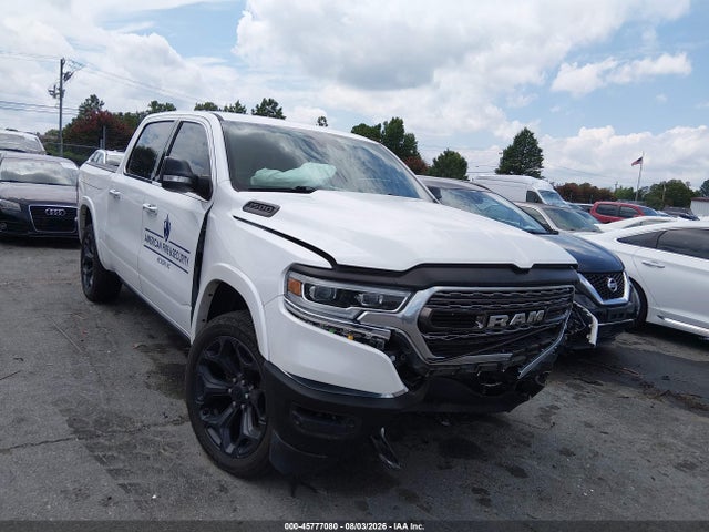 45777080 :رقم المزاد ، 1C6SRFHT1LN113938 vin ، 2020 Ram 1500 Limited  4x4 5'7 Box مزاد بيع