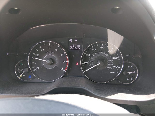 45777093 :رقم المزاد ، 4S4BRBGCXC3225857 vin ، 2012 Subaru Outback 2.5i Premium مزاد بيع
