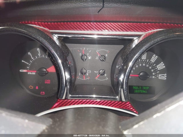 45777126 :رقم المزاد ، 1ZVFT80N165140417 vin ، 2006 Ford Mustang V6 مزاد بيع