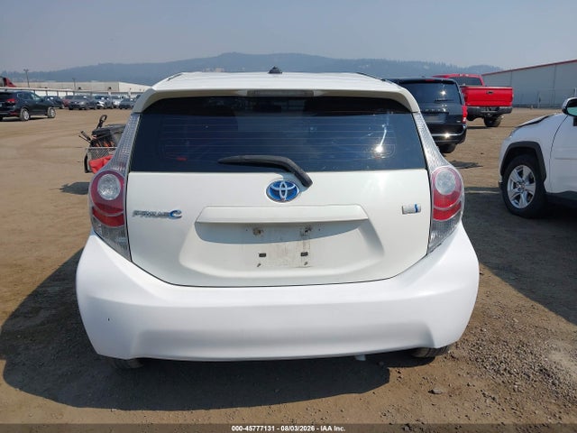 Aukcja sprzedaży 2012 Toyota Prius C Four, vin: JTDKDTB37C1506204, numer aukcji: 45777131