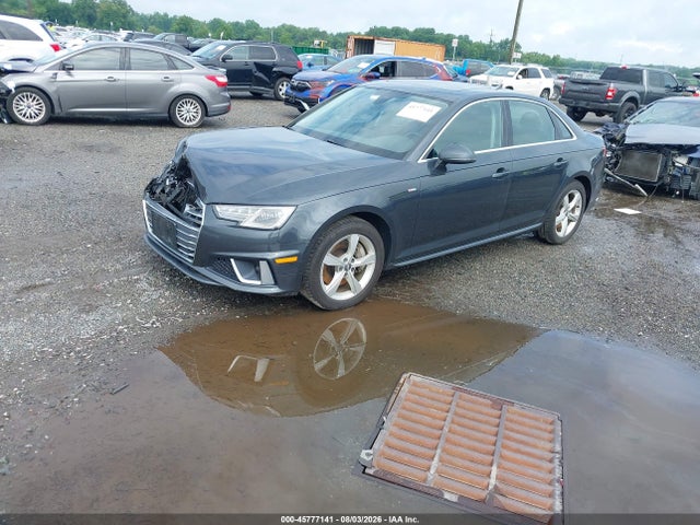2019 Audi A4 45 Premium მანქანა იყიდება აუქციონზე, vin: WAUDNAF48KA030439, აუქციონის ნომერი: 45777141