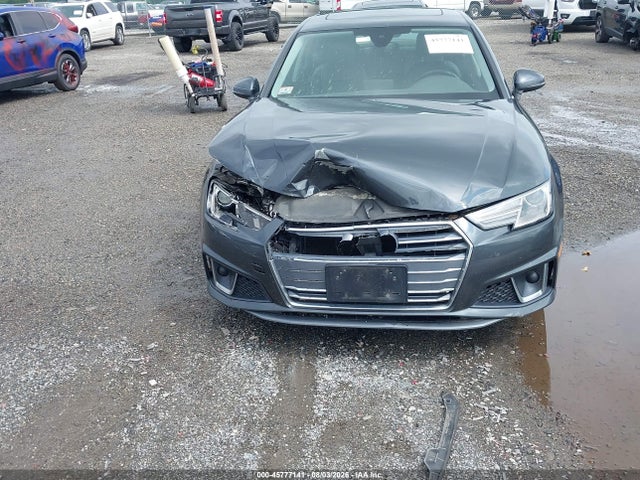 2019 Audi A4 45 Premium მანქანა იყიდება აუქციონზე, vin: WAUDNAF48KA030439, აუქციონის ნომერი: 45777141
