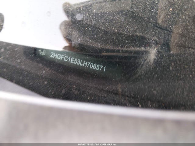 Honda CIVIC SI SEDAN 2020 2HGFC1E53LH706571 Image 9