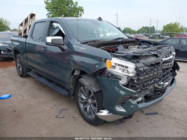 45777170 :رقم المزاد ، 1GCPKKEK0SZ316107 vin ، 2025 Chevrolet Silverado 1500 4wd  Short Bed Lt With 2fl مزاد بيع
