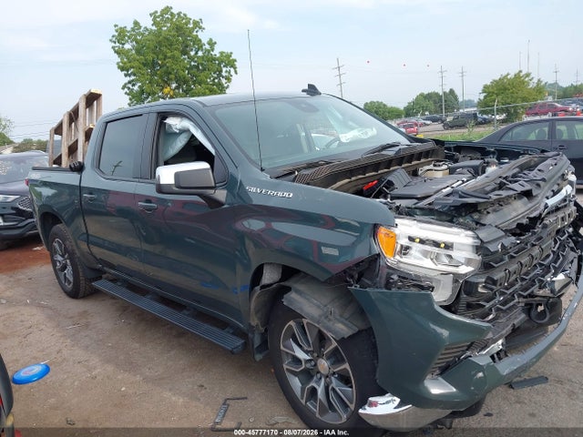 45777170 :رقم المزاد ، 1GCPKKEK0SZ316107 vin ، 2025 Chevrolet Silverado 1500 4wd  Short Bed Lt With 2fl مزاد بيع