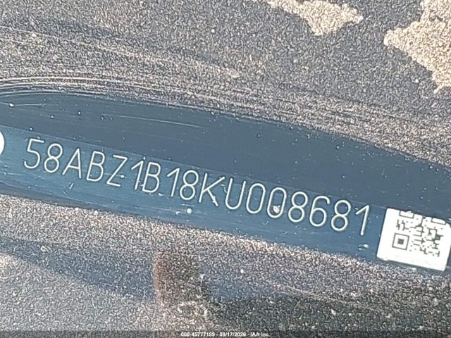 45777189 :رقم المزاد ، 58ABZ1B18KU008681 vin ، 2019 Lexus Es 350 مزاد بيع