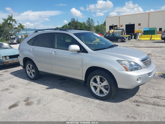 45777195 :رقم المزاد ، JTJHW31U382062476 vin ، 2008 Lexus Rx 400h مزاد بيع