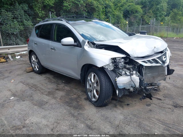 2013 Nissan Murano Le მანქანა იყიდება აუქციონზე, vin: JN8AZ1MW0DW308792, აუქციონის ნომერი: 45777205