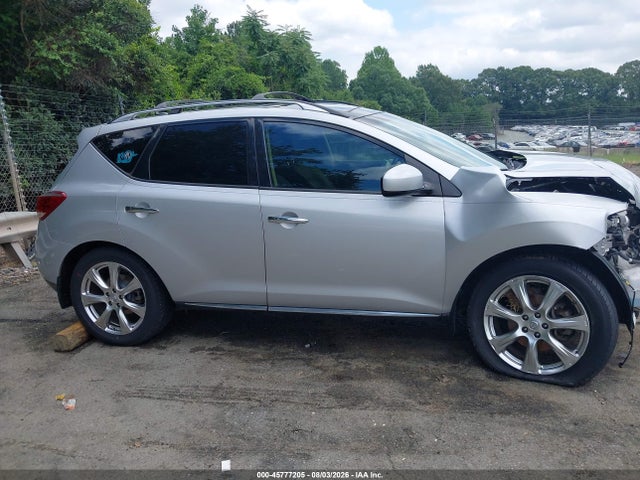 2013 Nissan Murano Le მანქანა იყიდება აუქციონზე, vin: JN8AZ1MW0DW308792, აუქციონის ნომერი: 45777205