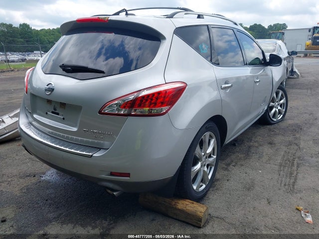 2013 Nissan Murano Le მანქანა იყიდება აუქციონზე, vin: JN8AZ1MW0DW308792, აუქციონის ნომერი: 45777205