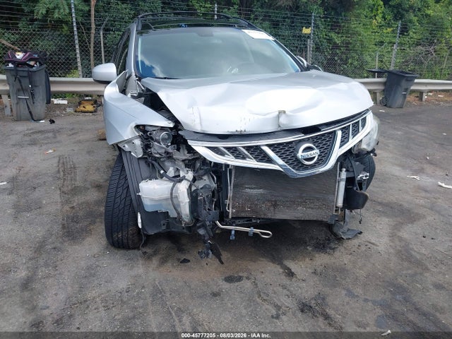 2013 Nissan Murano Le მანქანა იყიდება აუქციონზე, vin: JN8AZ1MW0DW308792, აუქციონის ნომერი: 45777205