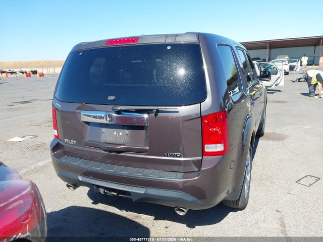 2015 Honda Pilot Ex-l მანქანა იყიდება აუქციონზე, vin: 5FNYF4H58FB002792, აუქციონის ნომერი: 45777218