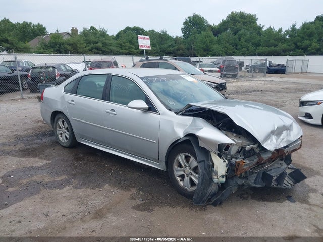 Продаж на аукціоні авто 2012 Chevrolet Impala Ls, vin: 2G1WF5E37C1149578, номер лоту: 45777347