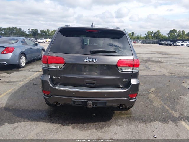 Продажа на аукционе авто 2017 Jeep Grand Cherokee Overland, vin: 1C4RJFCG7HC949636, номер лота: 45777365
