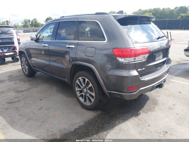 Продажа на аукционе авто 2017 Jeep Grand Cherokee Overland, vin: 1C4RJFCG7HC949636, номер лота: 45777365