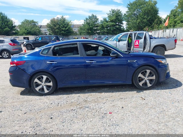 2019 Kia Optima S მანქანა იყიდება აუქციონზე, vin: 5XXGT4L31KG361063, აუქციონის ნომერი: 45777393