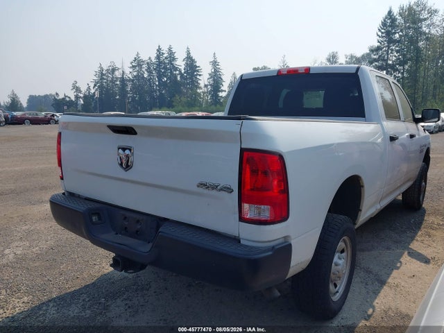 45777470 :رقم المزاد ، 3C6TR5CT2JG278506 vin ، 2018 Ram 2500 Tradesman  4x4 6'4 Box مزاد بيع