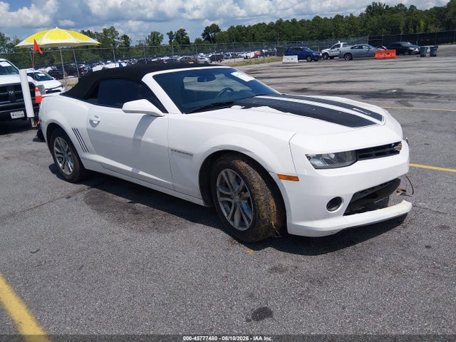 45777480 :رقم المزاد ، 2G1FD3D30F9280143 vin ، 2015 Chevrolet Camaro 1lt مزاد بيع