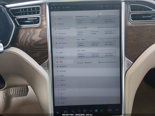Tesla Model S 100d/75d/p100d 2018 5YJSA1E28JF245430 Image 7
