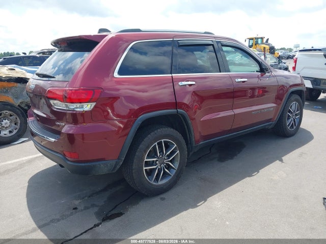 Продажа на аукционе авто 2020 Jeep Grand Cherokee Limited 4x4, vin: 1C4RJFBGXLC207466, номер лота: 45777528