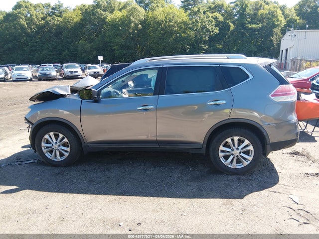 2015 Nissan Rogue Sv მანქანა იყიდება აუქციონზე, vin: KNMAT2MT8FP580044, აუქციონის ნომერი: 45777531