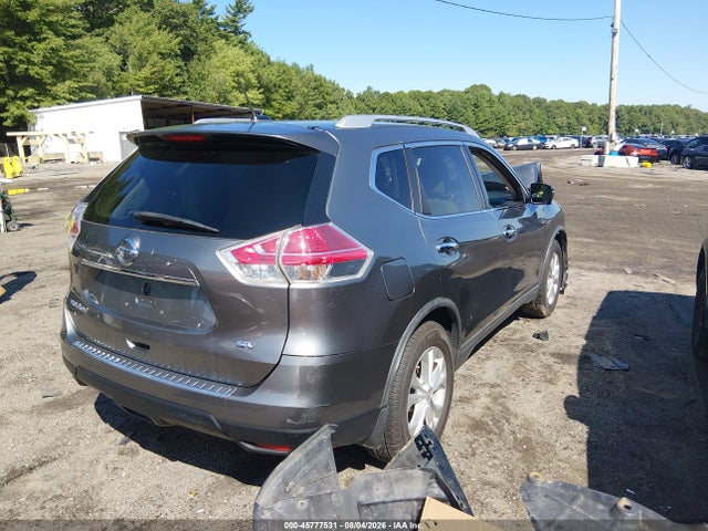 2015 Nissan Rogue Sv მანქანა იყიდება აუქციონზე, vin: KNMAT2MT8FP580044, აუქციონის ნომერი: 45777531