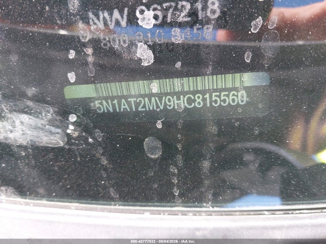 Nissan ROGUE SV 2017 5N1AT2MV9HC815560 Image 8