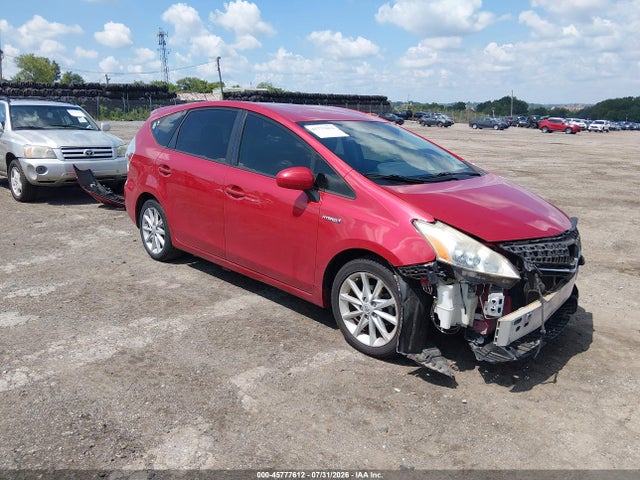 2013 Toyota Prius V Five მანქანა იყიდება აუქციონზე, vin: JTDZN3EU7D3252970, აუქციონის ნომერი: 45777612