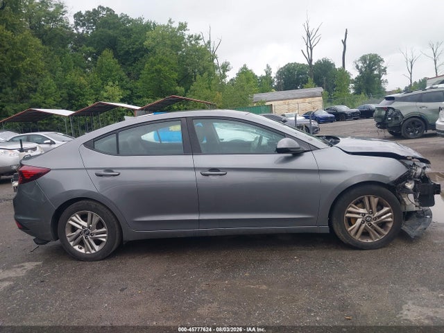 2019 Hyundai Elantra Sel მანქანა იყიდება აუქციონზე, vin: 5NPD84LF9KH421822, აუქციონის ნომერი: 45777624