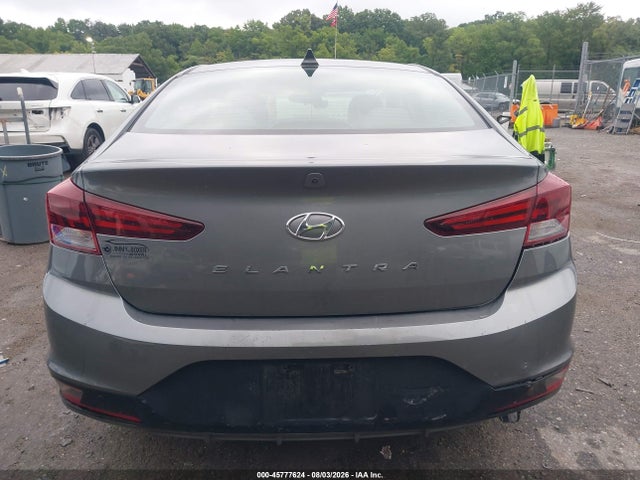 2019 Hyundai Elantra Sel მანქანა იყიდება აუქციონზე, vin: 5NPD84LF9KH421822, აუქციონის ნომერი: 45777624